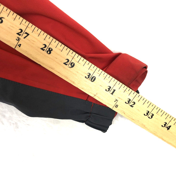 LOWE ALPINE Triple Point Ceramic Jacket Men's Sz M Red Hooded‎ Coat Outdoor Hike - Picture 13 of 16